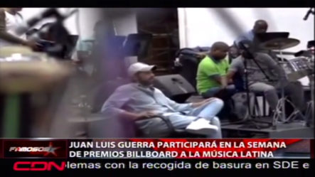 Juan Luis Guerra Participará En La Semana De Premios Billboard A La Música Latina