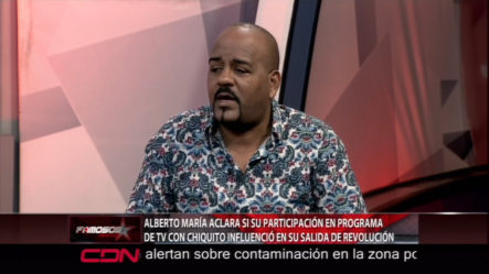 Famosos Inside: Alberto Maria Aclara Salida De La Revolución Salsera