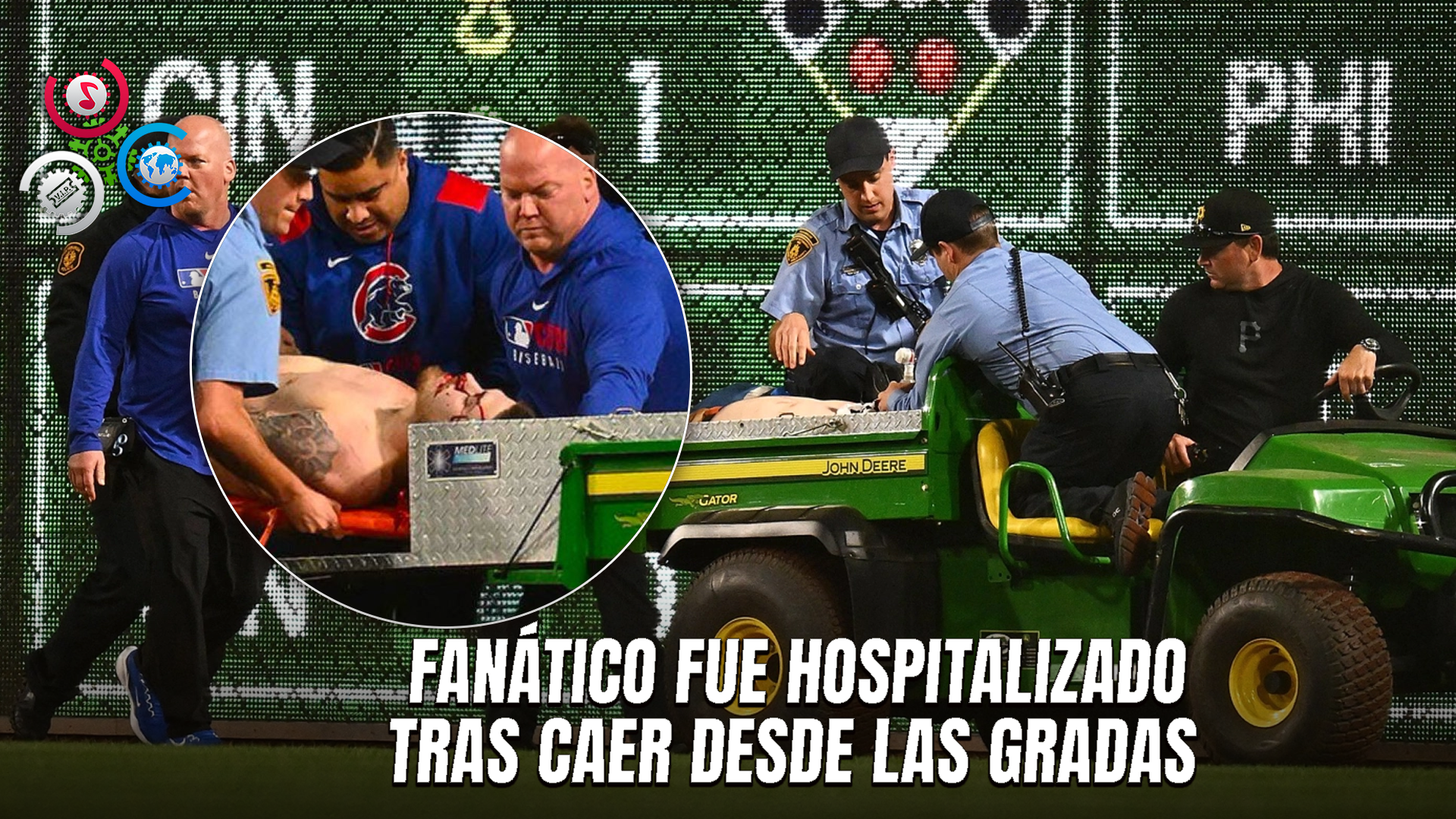 Gradas Del PNC Park: Hombre Cae Al Terreno En Pleno Partido Y Causa Conmoción