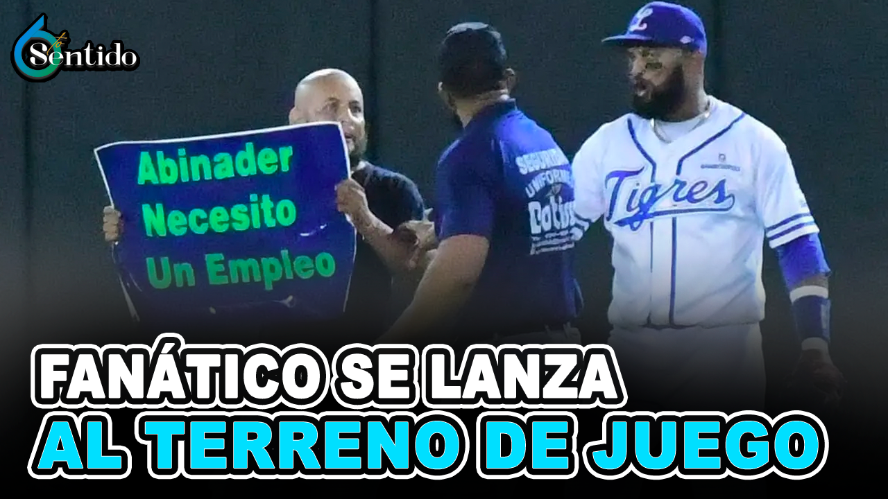 Fanático Se Lanza Al Terreno De Juego Con Letrero | 6to Sentido