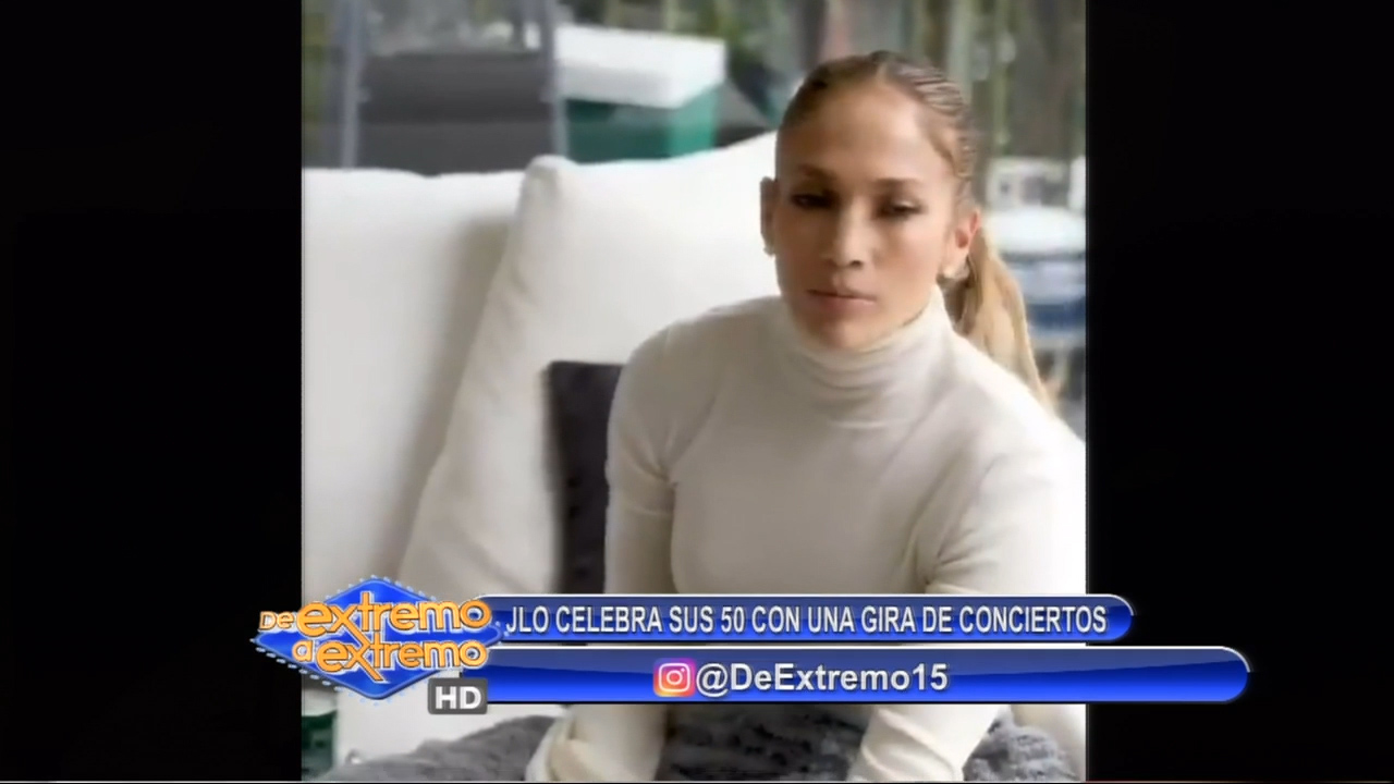 JLO Celebra Sus 50  Años Con Una Gira De Conciertos