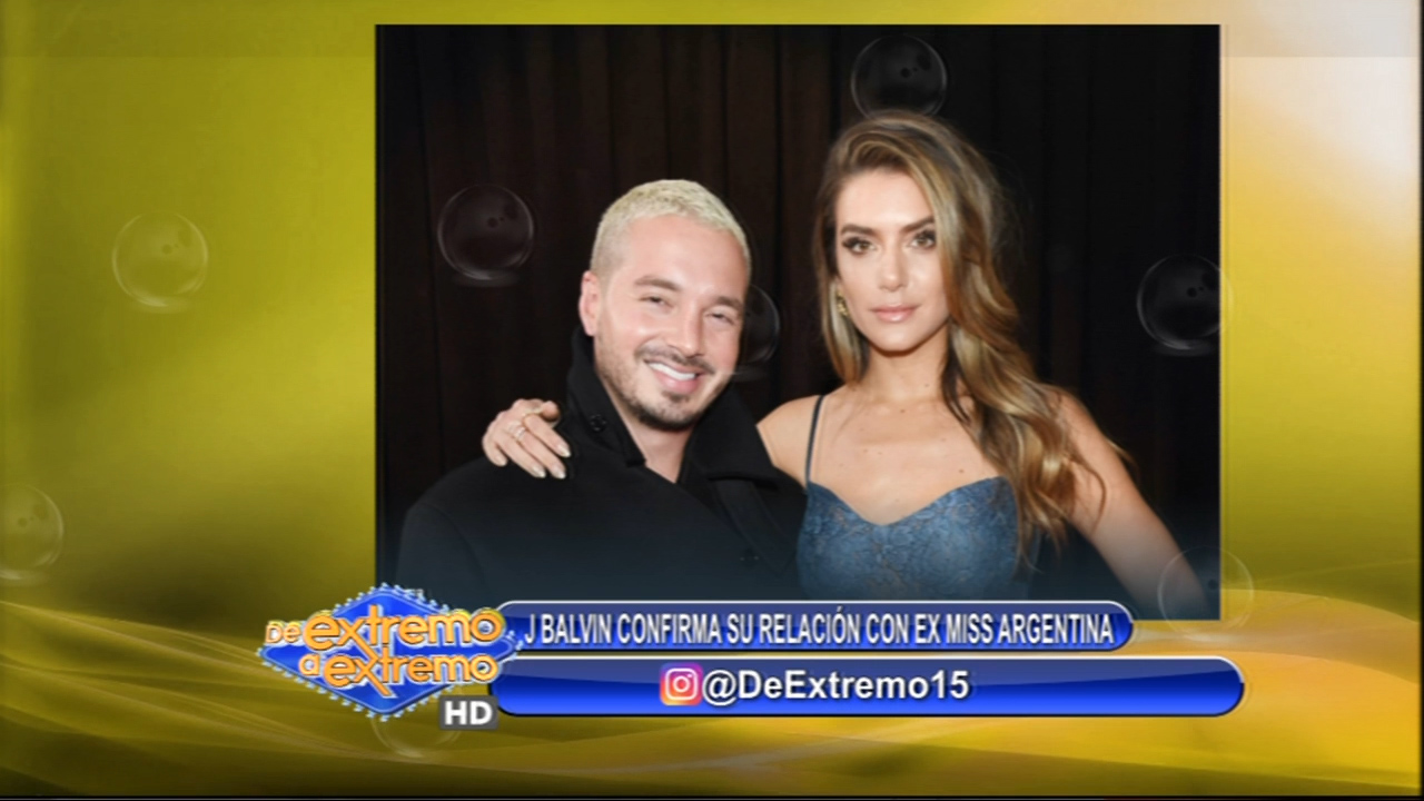 J Balvin Confirma Su Relación Con Ex Miss Argentina