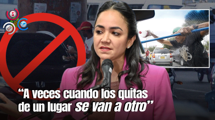 Faride Raful Asegura Que Autoridades Trabajan Para Retirar Limpiavidrios En Santo Domingo