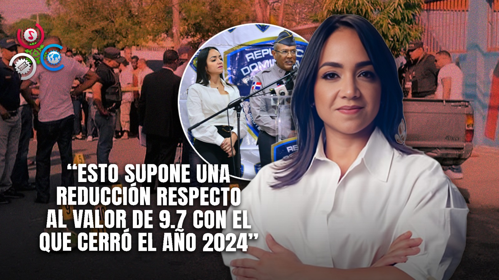 Faride Raful Destaca Baja En La Tasa De Homicidios Durante Enero