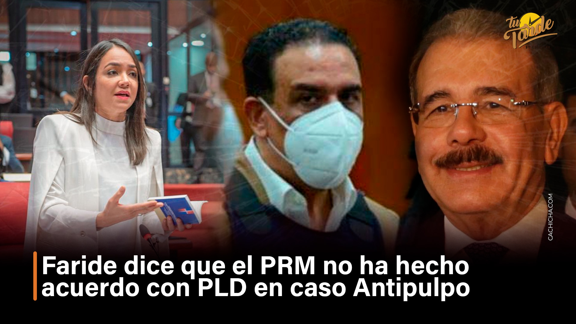 Faride Dice Que El PRM No Ha Hecho  Acuerdo Con PLD En Caso Antipulpo | Tu Tarde By Cachicha
