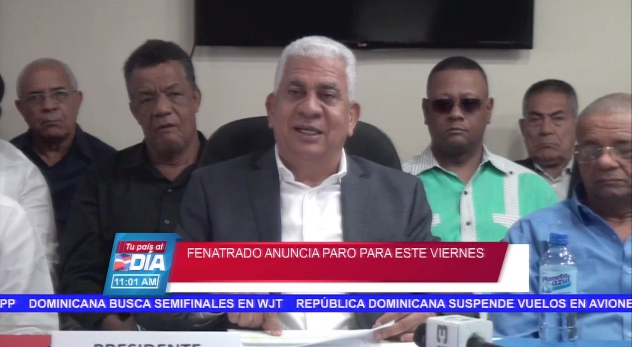 Fenatrado Anuncia Paro Para Este Viernes, En Demanda De Que Industria Y Comercio Explique Precios De Combustibles