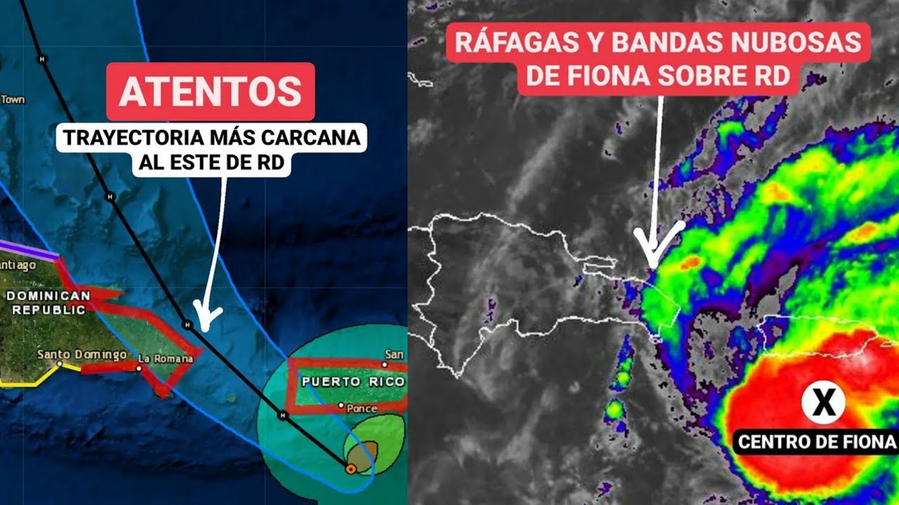 Fiona Se Convierte En Huracán Mientras Se Acerca A Puerto Rico Y República Dominicana
