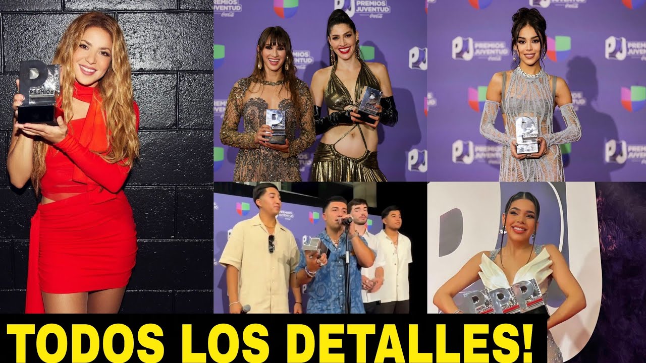 GANADORES De Los Premios Juventud 2023 + Los MEJORES VESTIDOS De La Alfombra Roja