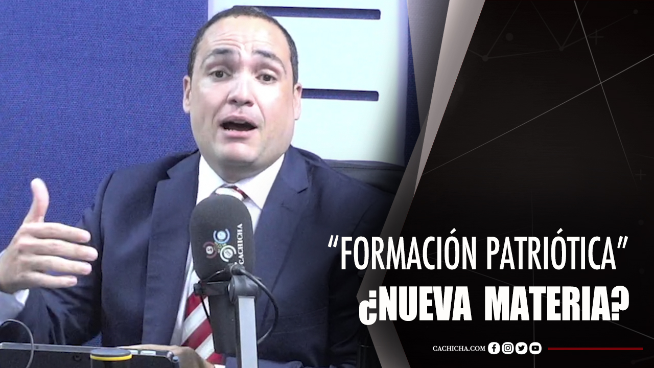 La “Formación Patriótica” ¿nueva Materia?