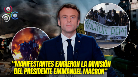 Francia Paralizada: Miles Protestan Contra Macron Y Su Plan De Austeridad