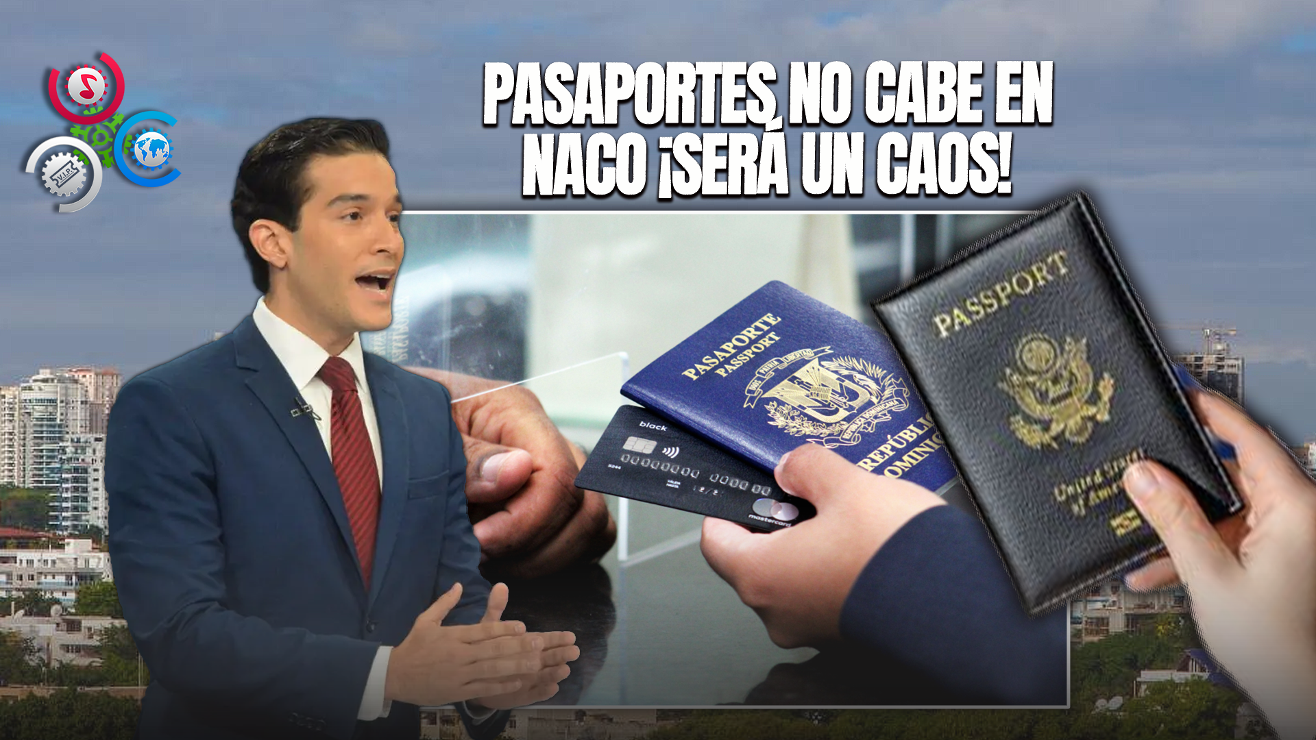 Francisco Guillén Advierte Pasaportes No Cabe En Naco. ¡Será Un Caos!