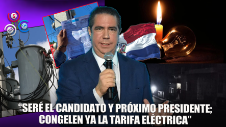 Francisco Javier Asegura Ganará Internas Del PLD Y Pide Congelar Tarifa Eléctrica Por Nueve Meses