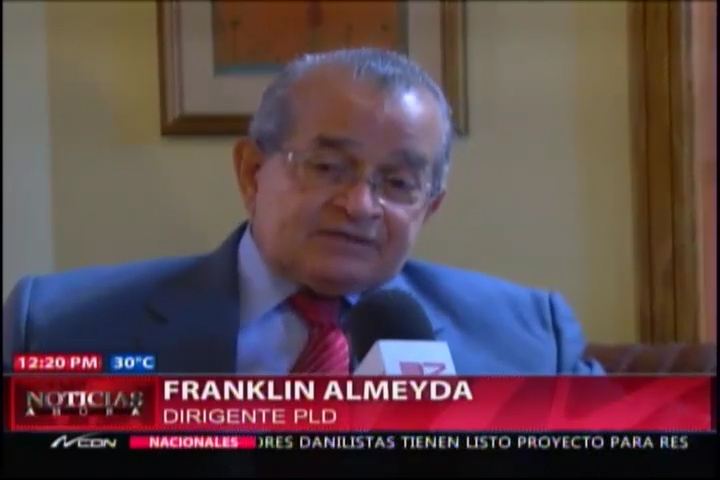 Franklin Almeyda Restó Calidad Política A Promotores De Reelección De Danilo