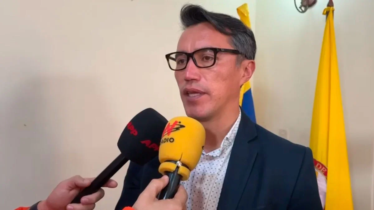 Fredy Andrés Gámez, secretario del gobierno regional de Nariño.