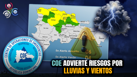 Frente Frío Mantiene Lluvias Y Alertas Del Coe Este Miércoles