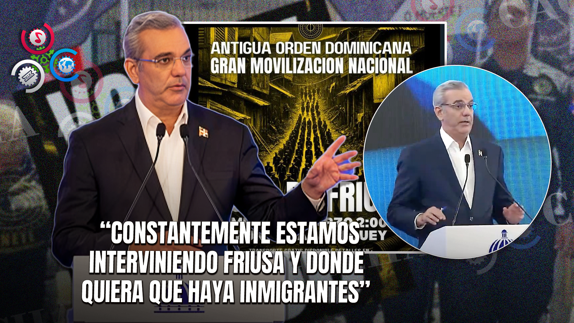 Presidente Abinader Aborda La Situación De Friusa En LA Semanal