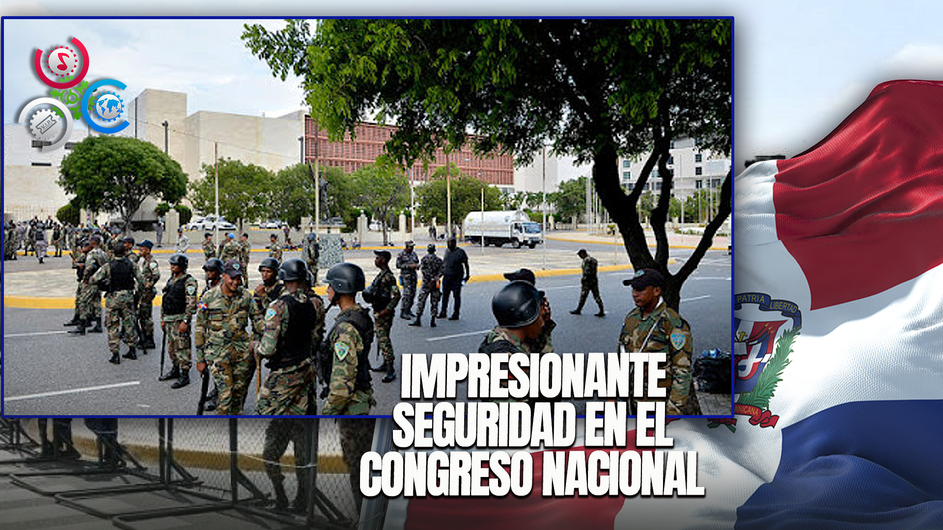 Fuerte Anillo De Seguridad En El Congreso Nacional