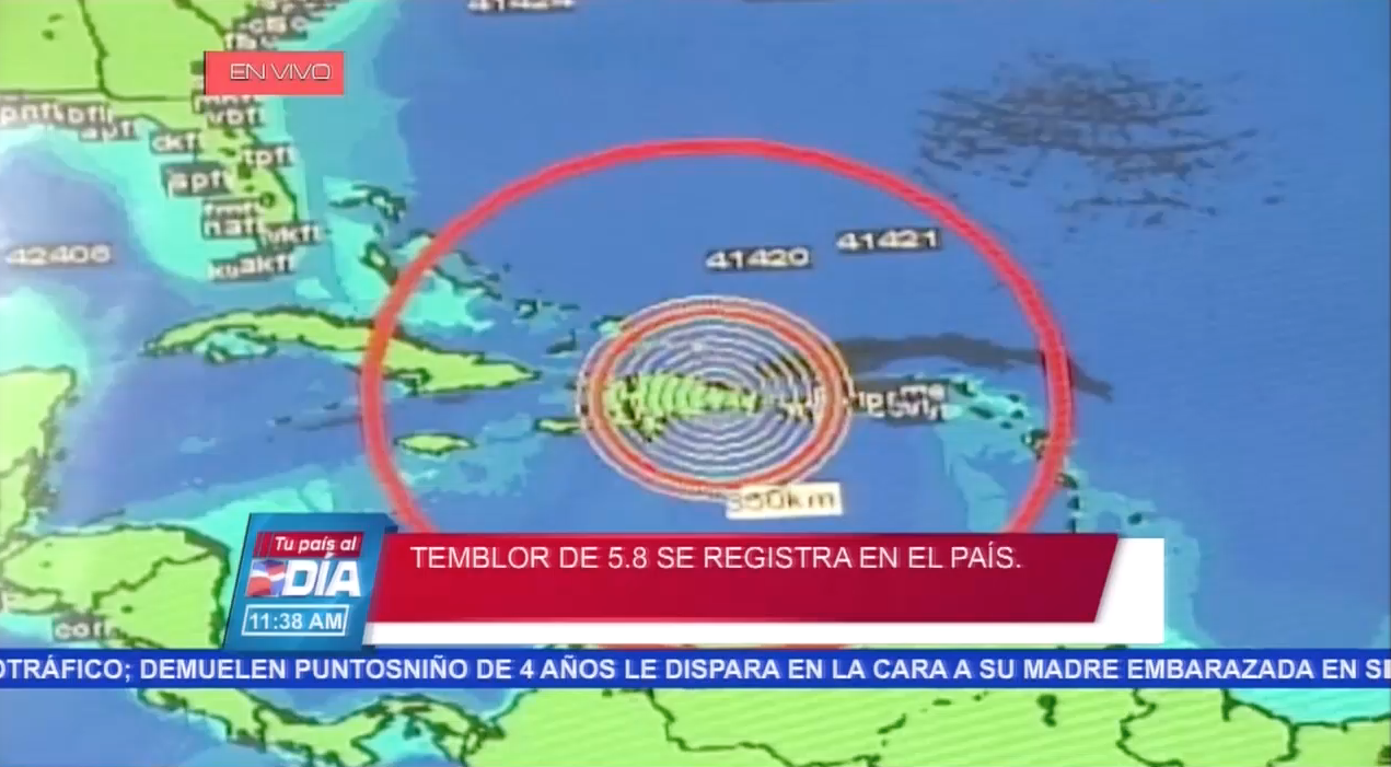 Fuerte Temblor De 5.3 Se Registra En El País