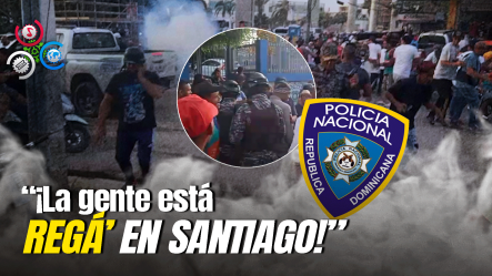 Fuertes Protestas Frente Al Cuartel De Mari López En Santiago Por Abusos Policiales