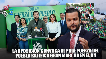 Fuerza Del Pueblo Reitera Convocatoria A Marcha Este Domingo