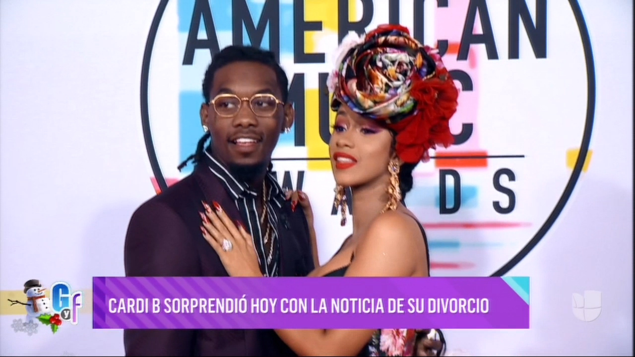 Cardi B sorprendió hoy con la noticia de su divorcio - Cachicha.com