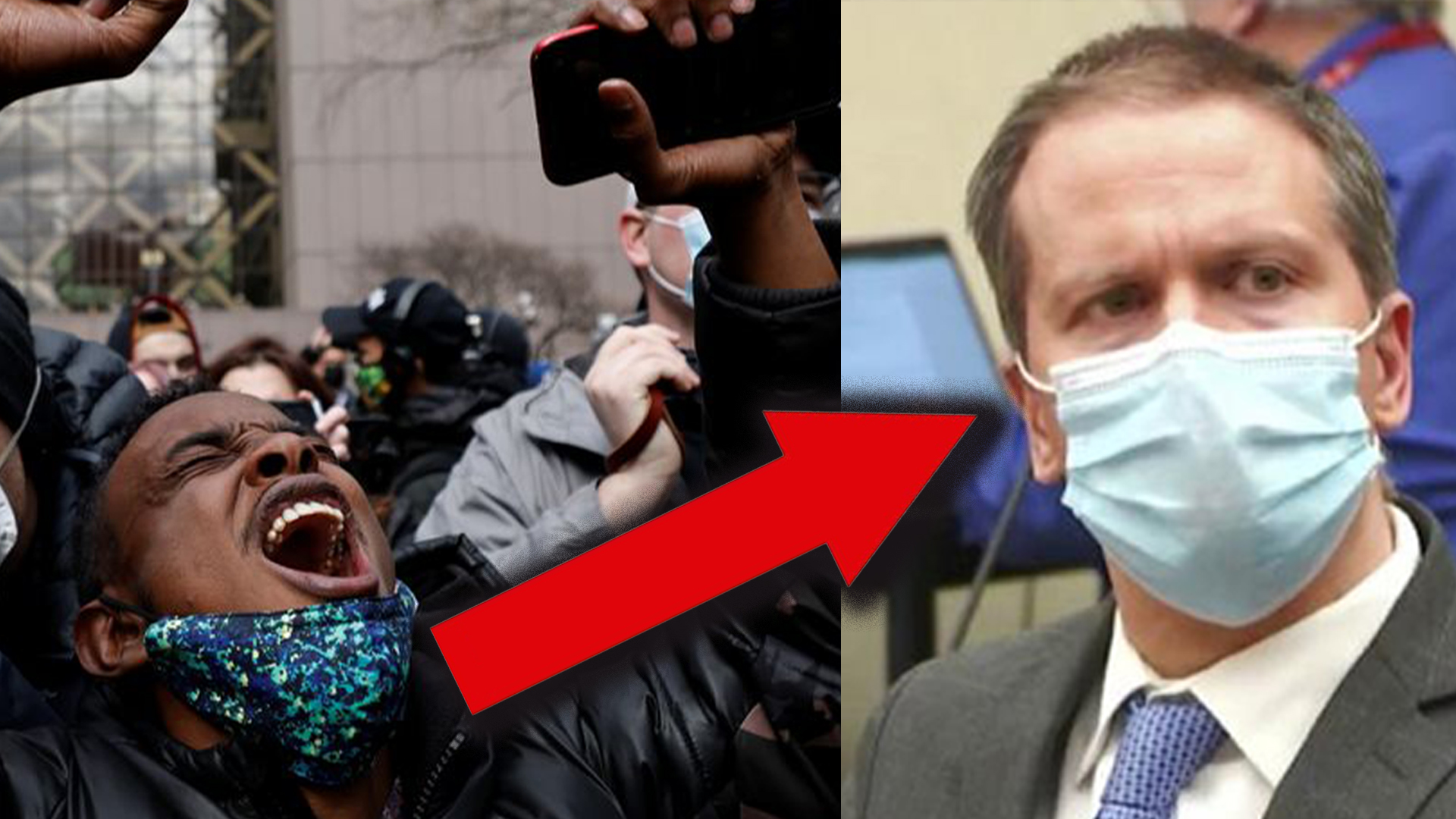 Felicidad En EE.UU. Por La Culpabilidad Del Hombre Que Mato A George Floyd