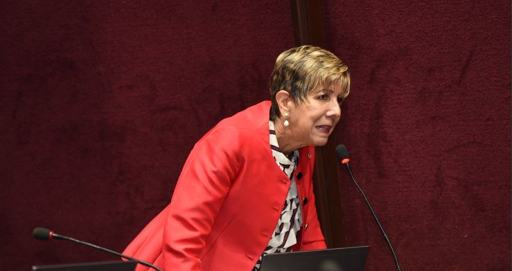 Coronel De La Policía Fue Suspendido Por Echarle Agua A La Multitud Según Ginette Bournigal