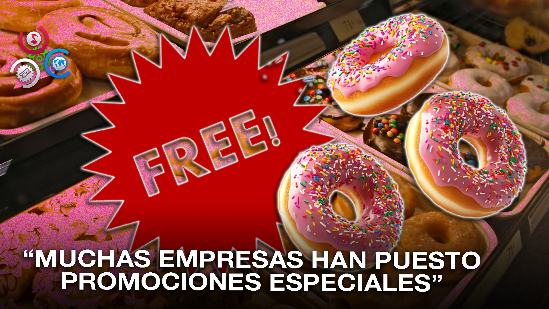 Glaseadas, Rellenas Y Gratis: Así Se Vive El Día Nacional De La Dona