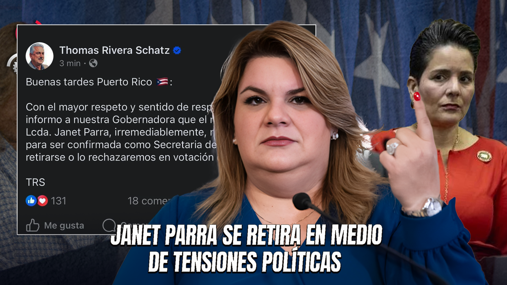Gobernadora Retira Nombramiento De Janet Parra Como Secretaria De Justicia De Puerto Rico