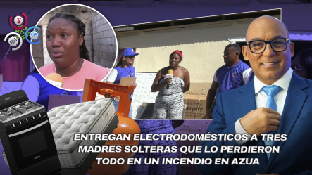Gobierno Acude En Ayuda De Tres Madres Solteras Que Perdieron Sus Casas En Azua