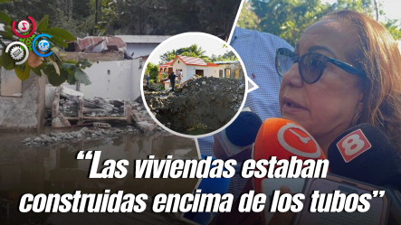 Gobierno Coordina Asistencia A Familias Afectadas Tras Explosión De Tubería En Sabana Iglesia, Santiago