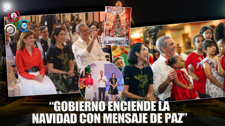 Gobierno Da La Bienvenida A La Navidad En El Palacio Nacional Con Llamado A La Armonía