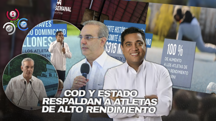 Gobierno Y Comité Olímpico Destina 315 Millones Para Entrenadores Y Preparación De Atletas Dominicanos