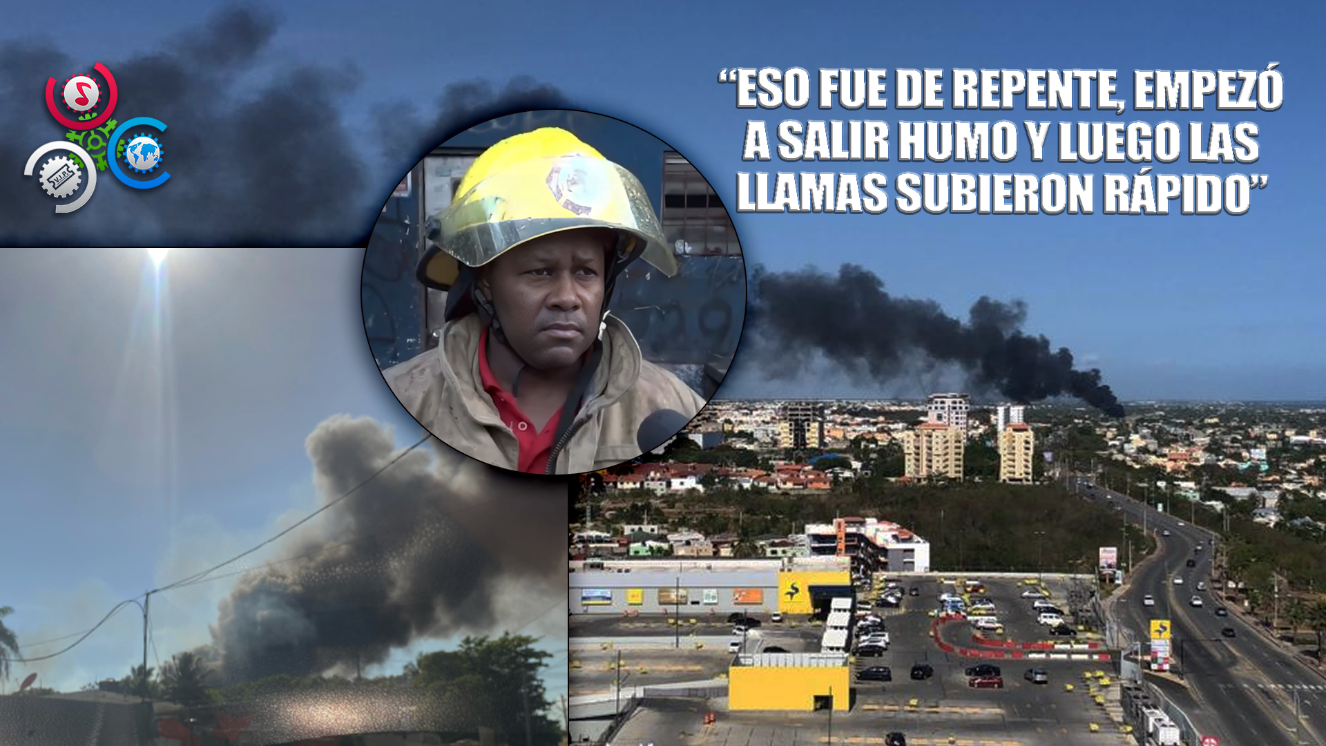 Gomera Coge Fuego En Alma Rosa II, Santo Domingo Este