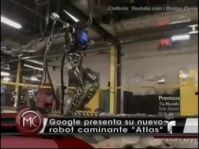 Google Presenta Su Nuevo Robot Caminante “Atlas” #Video