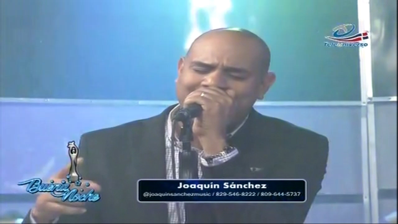 Presentación De Joaquín Sánchez En Buen Noche TV