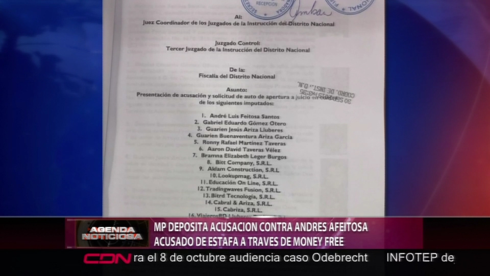Depositan Acusación Contra Acusado De Estafa A Través De Money Free