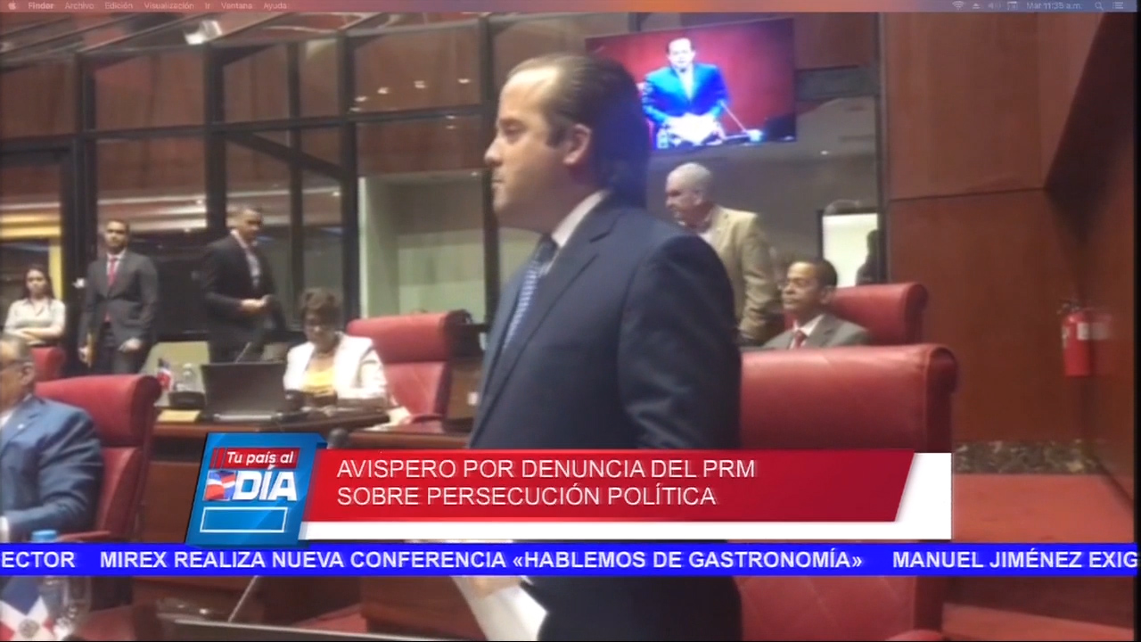 Avispero Por Denuncia Del PRM Sobre Persecución Política