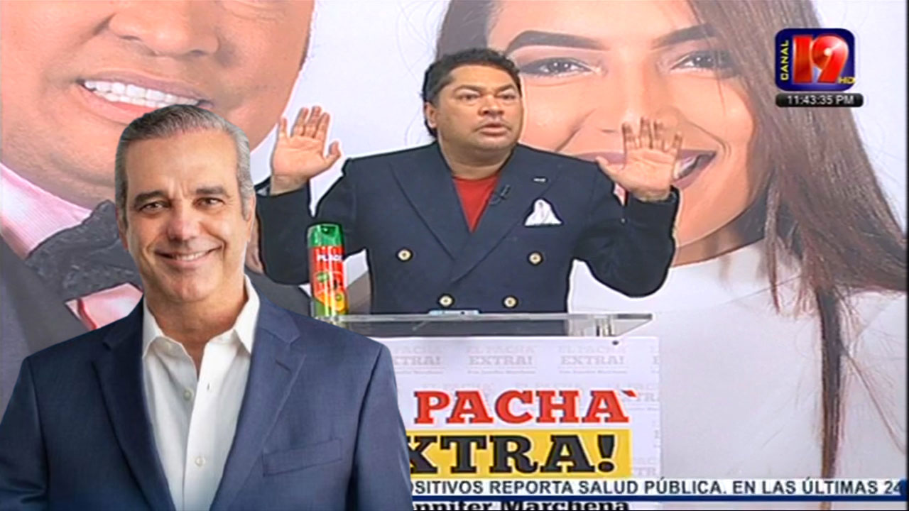 El Pacha Extra En Apoyo Total A La Iniciativa De Luis Abinader Y Viviendas A Personas Necesitadas