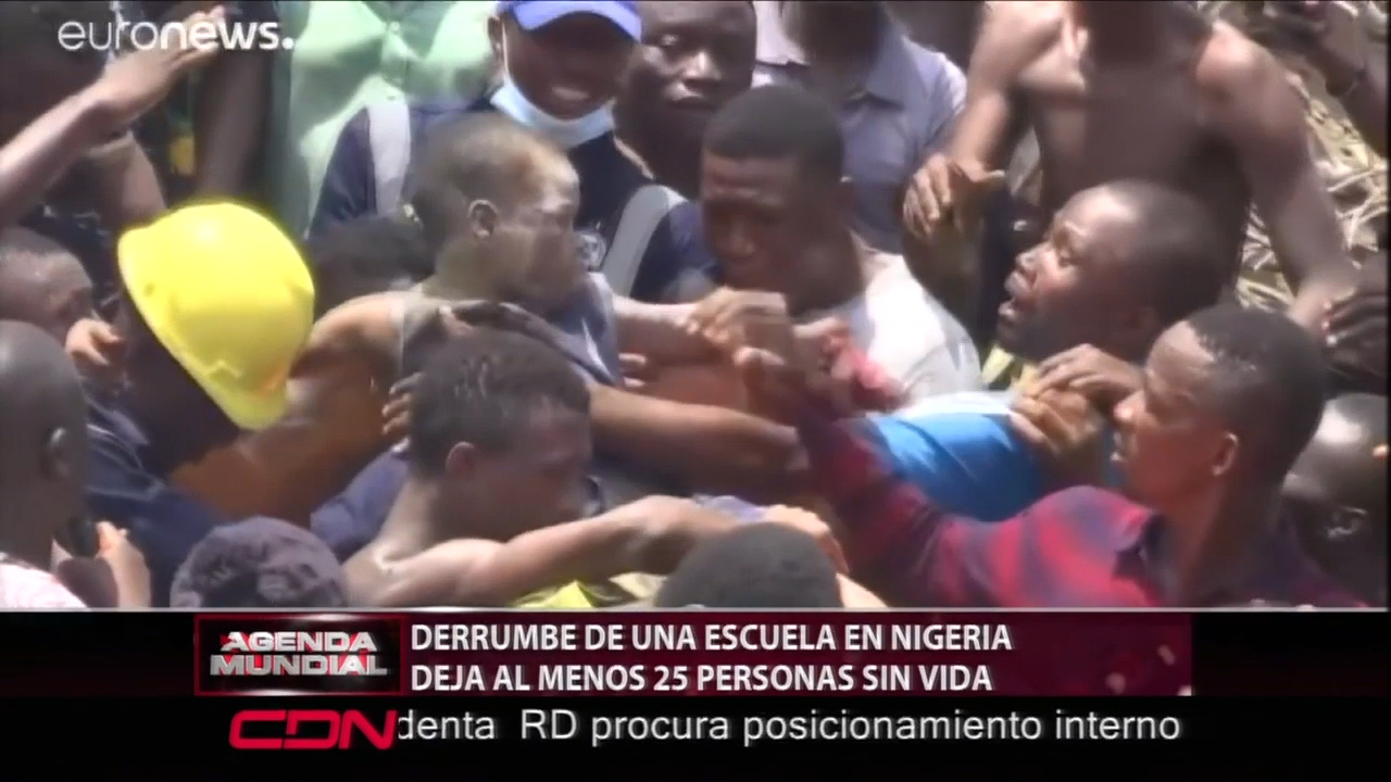 Derrumbe De Una Escuela En Nigeria Deja Al Menos 25 Personas Sin Vida