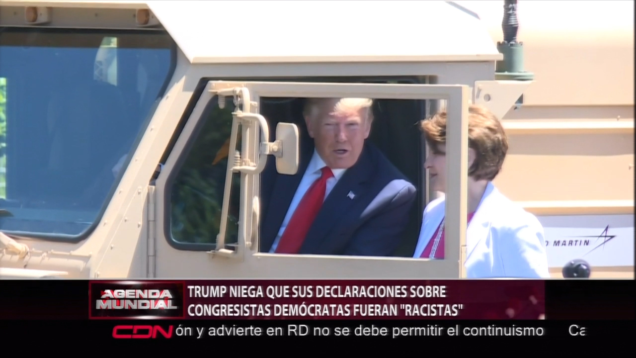 Trump Niega Que Sus Declaraciones Sobre Congresistas Demócratas Fueran Racistas