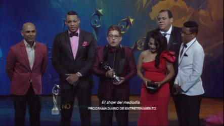 El Show Del Medio Día Gana Como Programa Diario De Entretenimiento En Premios Soberano 2019