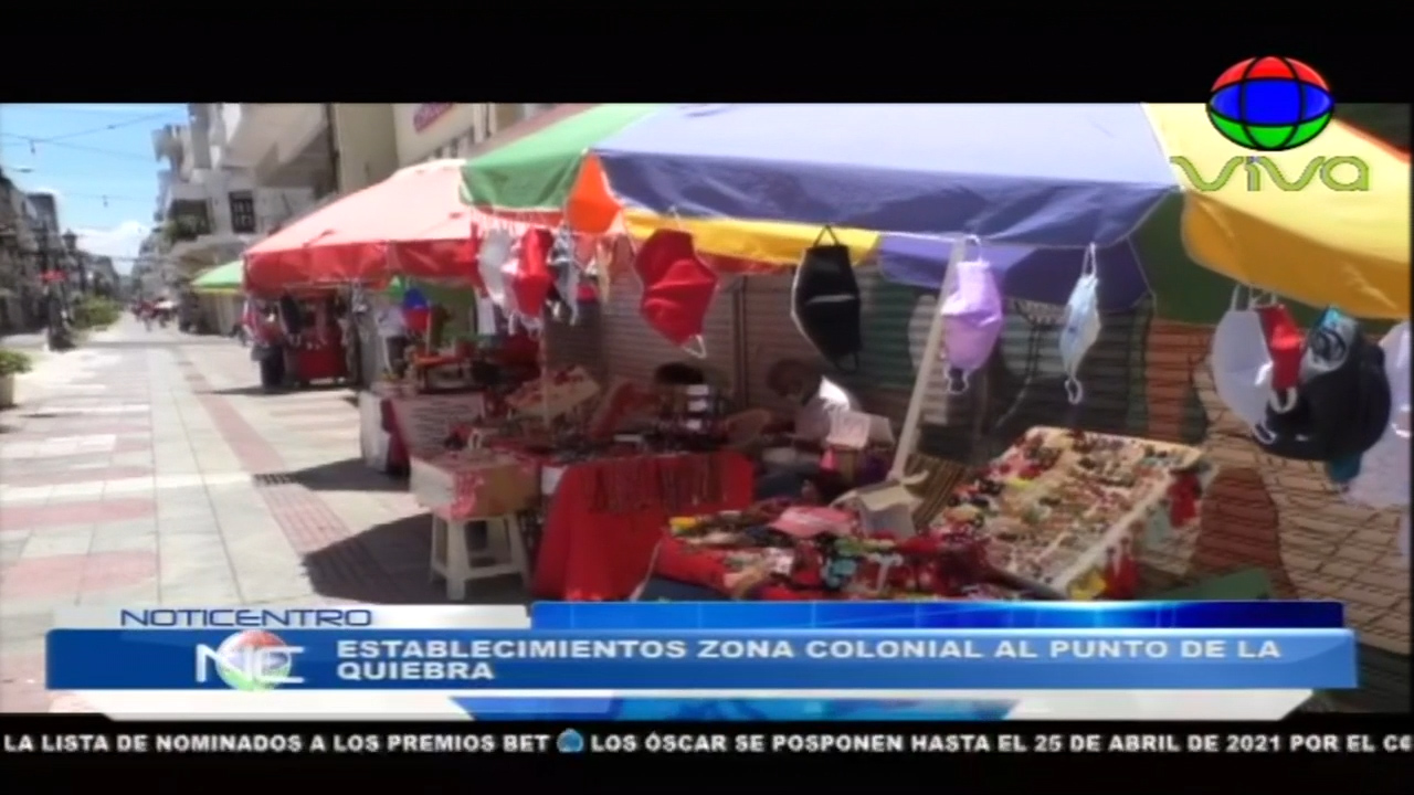 Negocios De La Zona Colonial Al Punto De La Quiebra