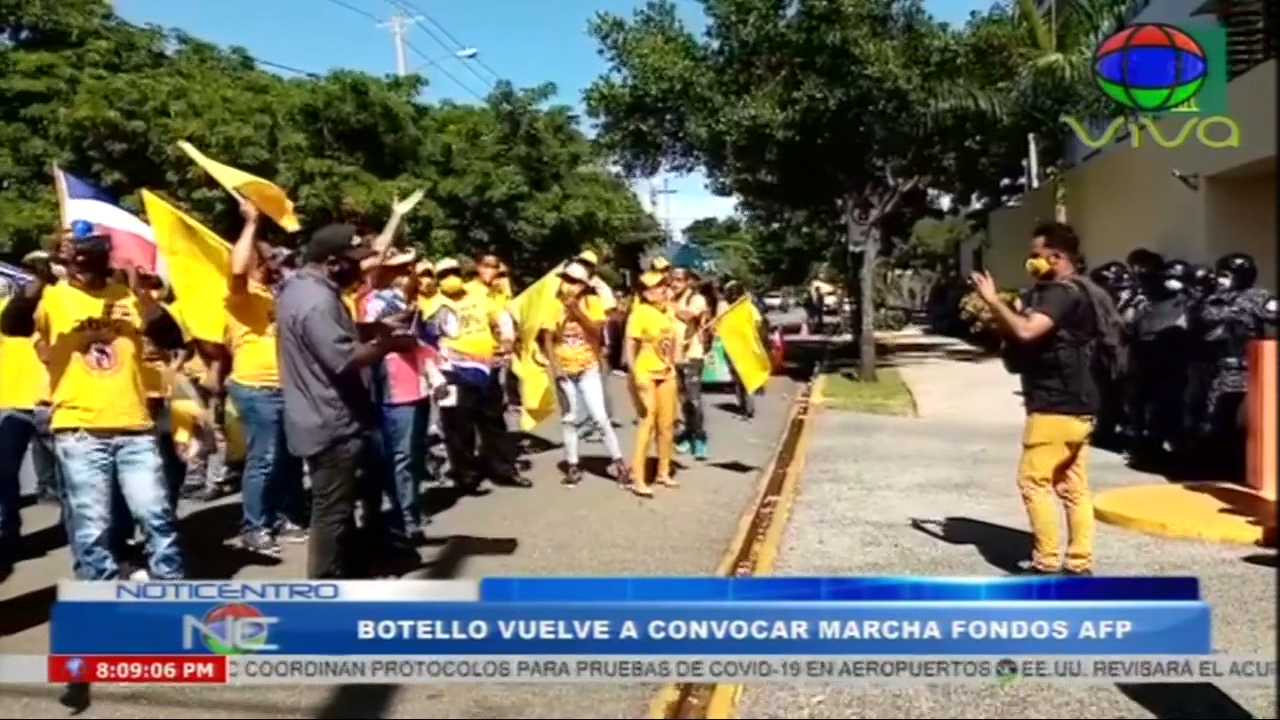 Botello Vuelve A Convocar Marcha Fondos AFP