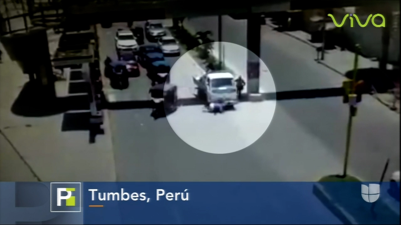 Hombre Choca Una Moto Taxi, Hace Que El Pasajero Se Caiga Y Este Le Pasa Por Encima