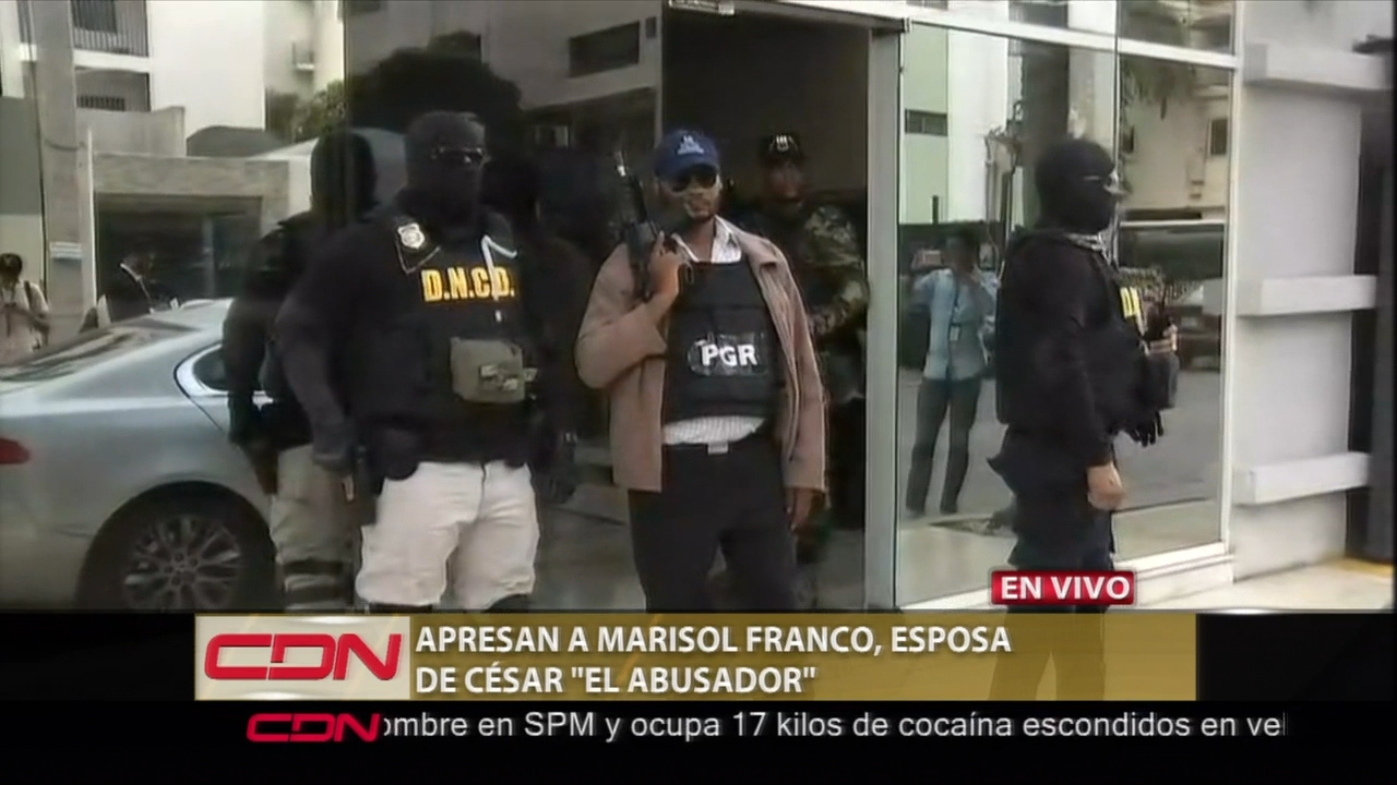 Momento En Que Apresan A Marisol Franco Esposa De “Cesar El Abusador”