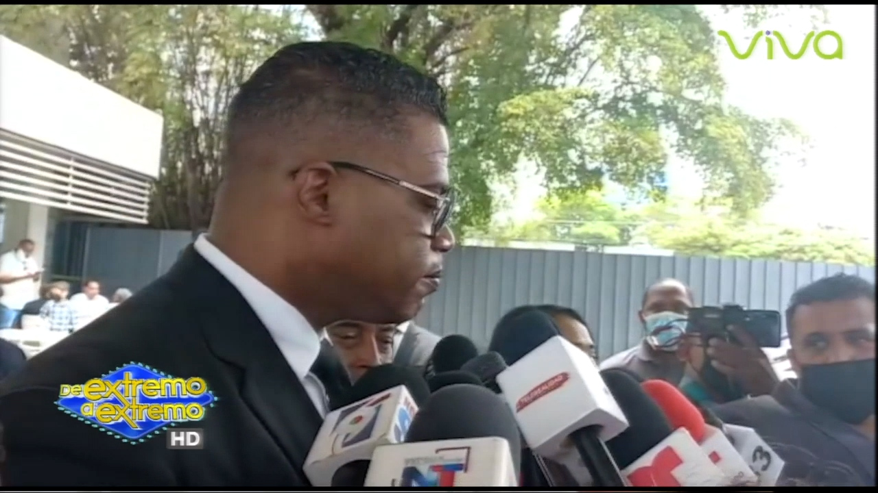 Palabras De Jandy Ventura A La Llegada A La Funeraria