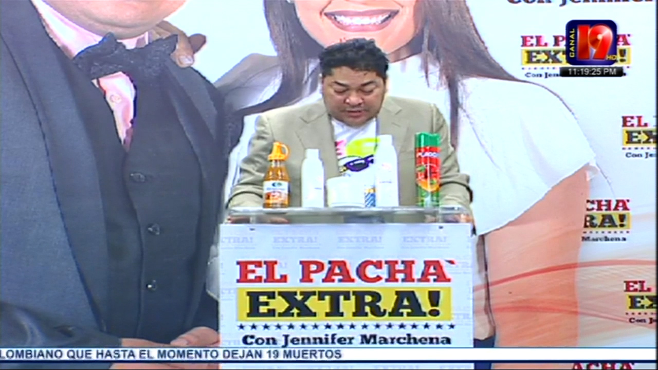 El Pacha Reconoce El Trabajo Del Jefe De La Policia Edward Sanchez Y Polanco Gomez