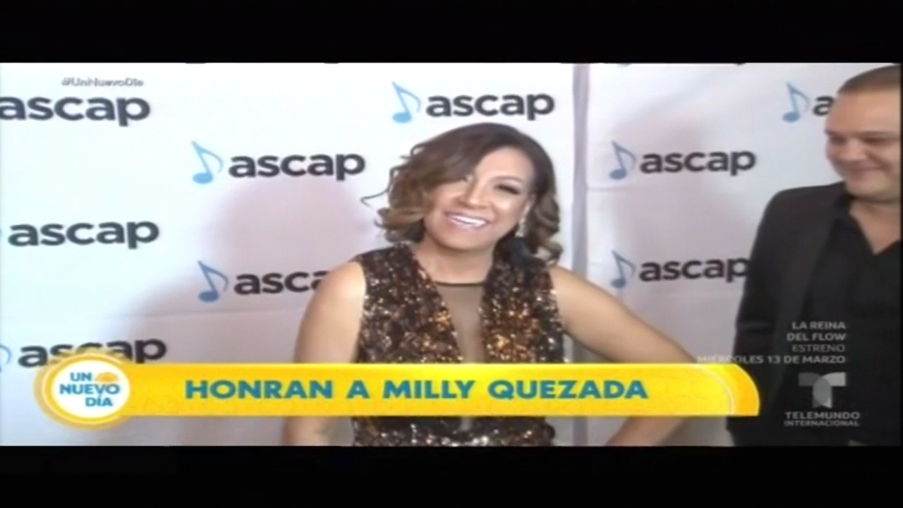 Milly Quezada Es Honrada Por ASCAP