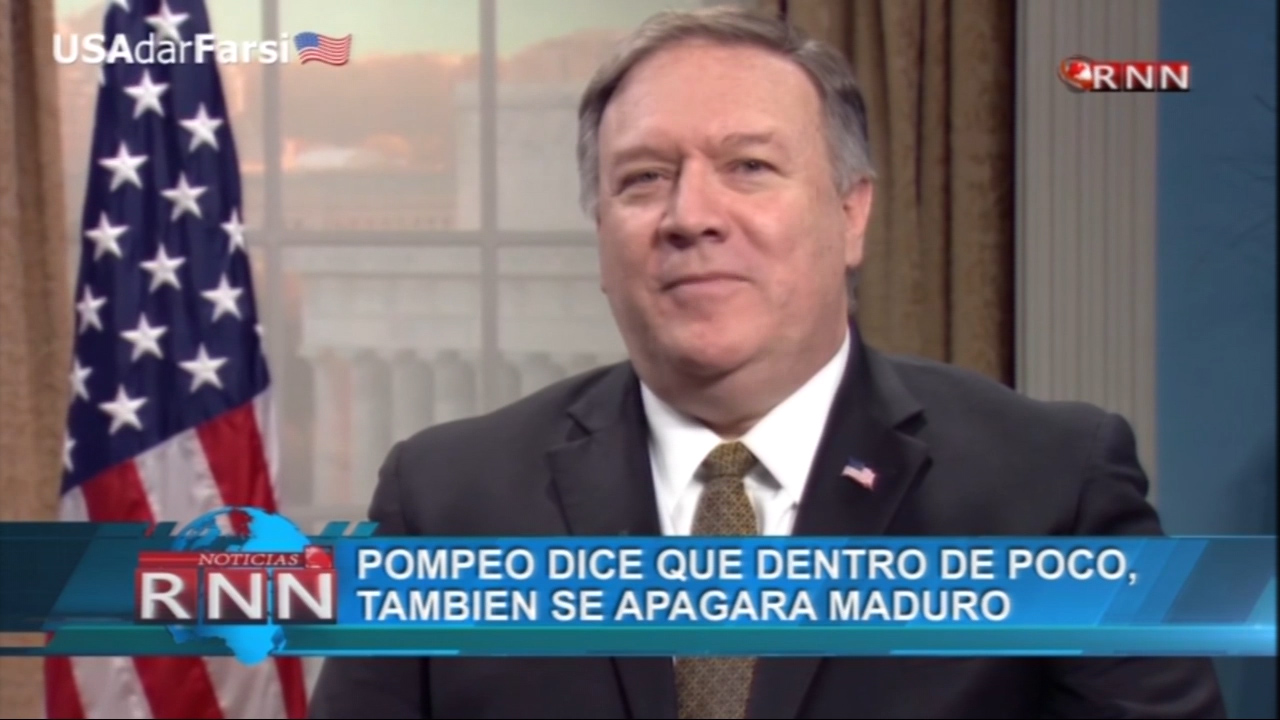 Pompeo Dice Que Dentro De Poco También Se Apagará Maduro